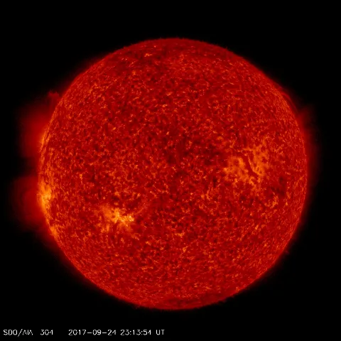 Image of Sun's transition region