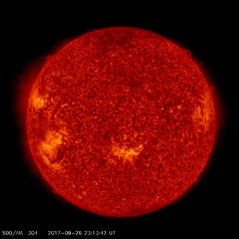 Image of Sun's transition region