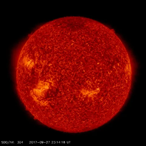 Image of Sun's transition region