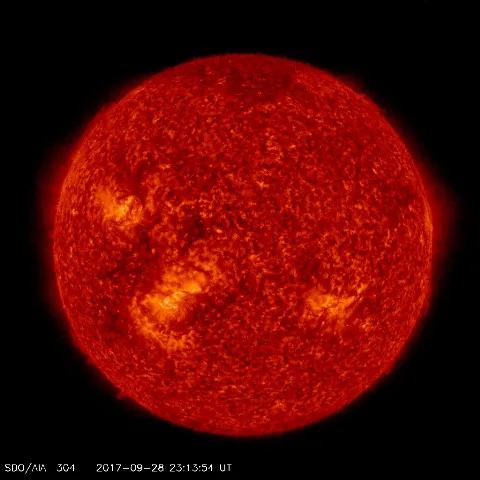 Image of Sun's transition region