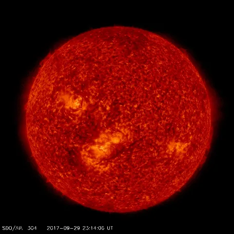 Image of Sun's transition region