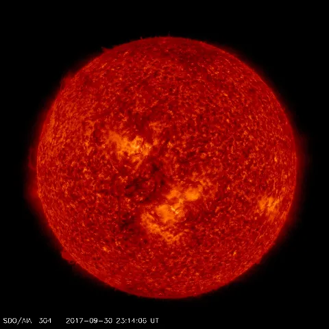 Image of Sun's transition region