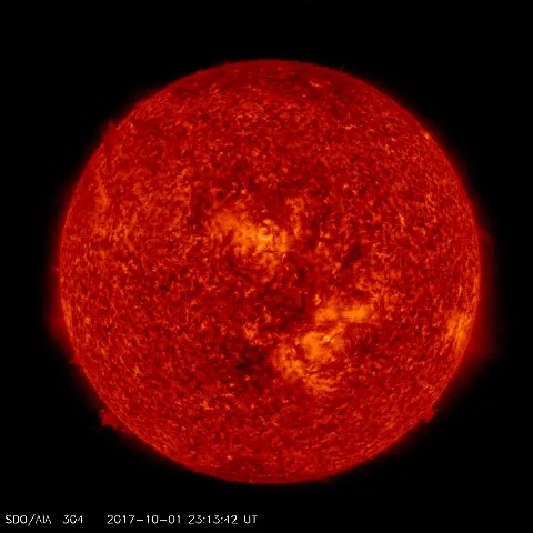 Image of Sun's transition region