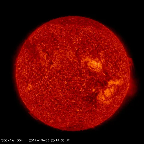 Image of Sun's transition region