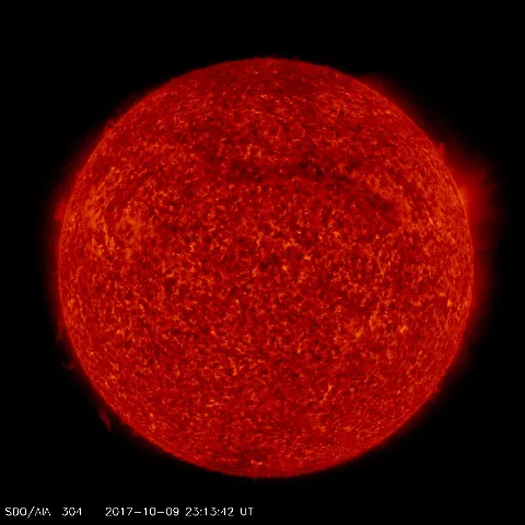 Image of Sun's transition region