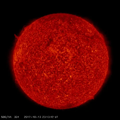 Image of Sun's transition region