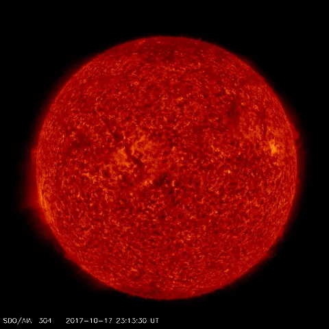 Image of Sun's transition region