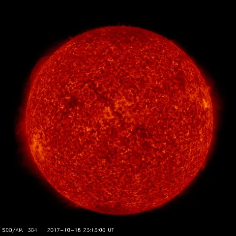 Image of Sun's transition region