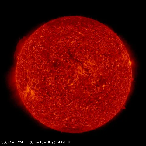 Image of Sun's transition region