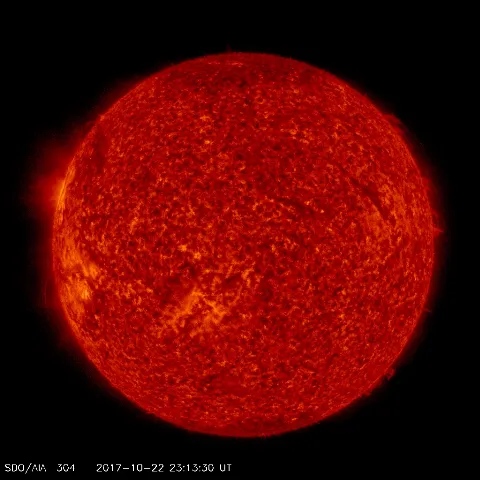 Image of Sun's transition region