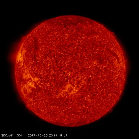 Image of Sun's transition region