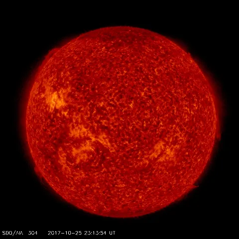 Image of Sun's transition region