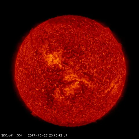 Image of Sun's transition region