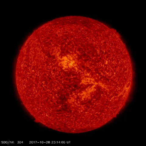 Image of Sun's transition region