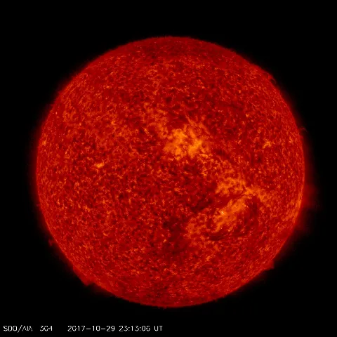 Image of Sun's transition region