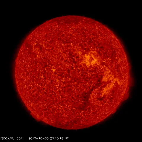 Image of Sun's transition region