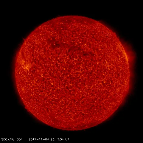 Image of Sun's transition region