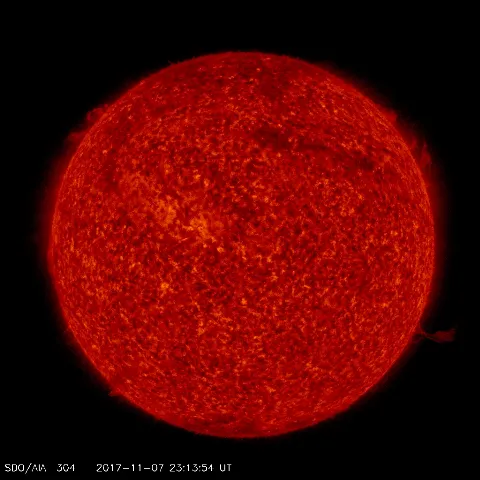 Image of Sun's transition region