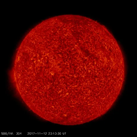 Image of Sun's transition region