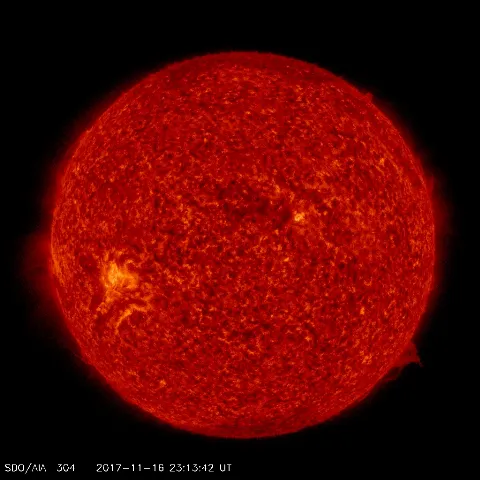 Image of Sun's transition region