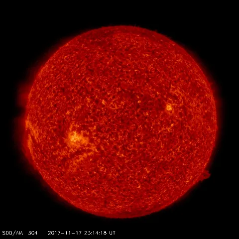 Image of Sun's transition region