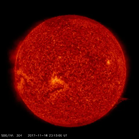 Image of Sun's transition region