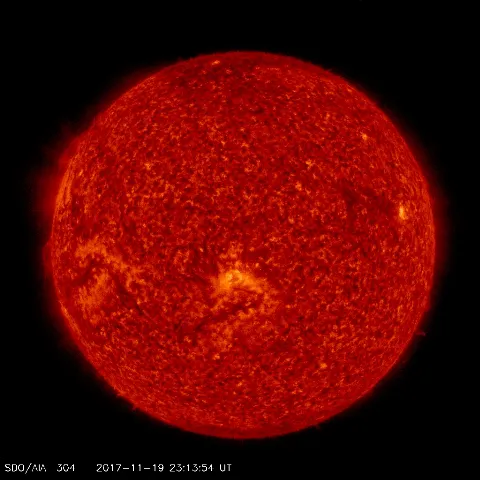 Image of Sun's transition region