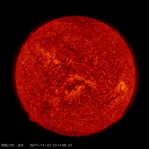 Image of Sun's transition region