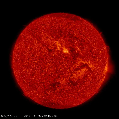 Image of Sun's transition region