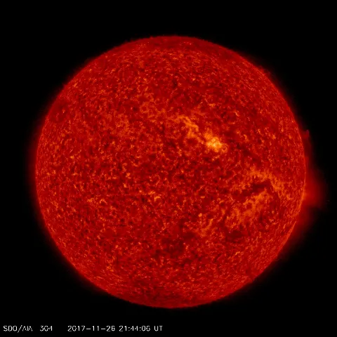 Image of Sun's transition region