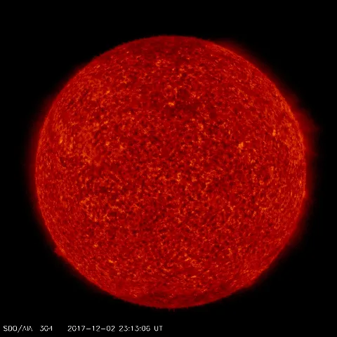 Image of Sun's transition region