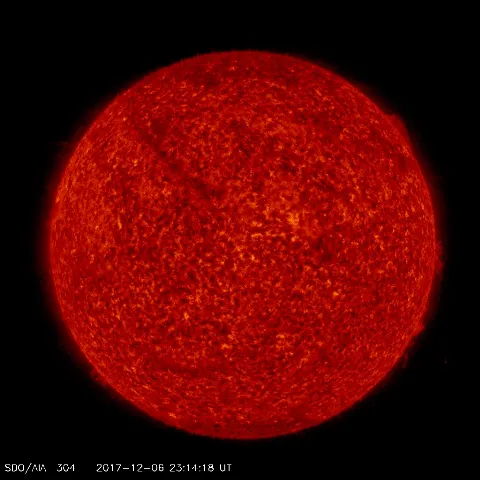 Image of Sun's transition region