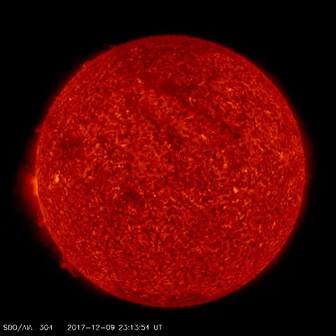 Image of Sun's transition region