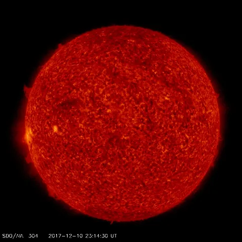 Image of Sun's transition region