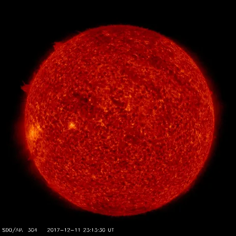 Image of Sun's transition region