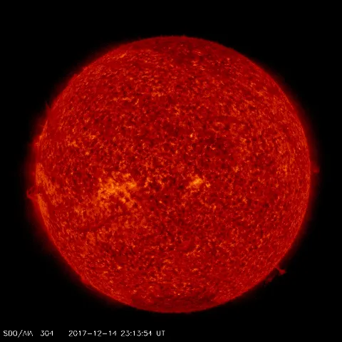 Image of Sun's transition region