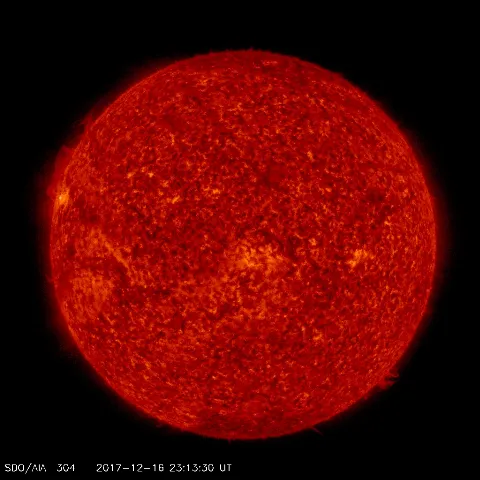 Image of Sun's transition region