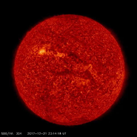 Image of Sun's transition region