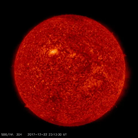 Image of Sun's transition region