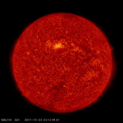 Image of Sun's transition region