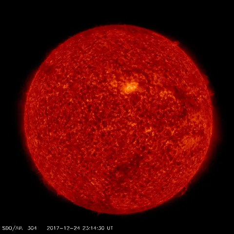 Image of Sun's transition region