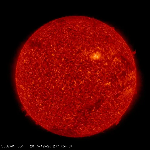 Image of Sun's transition region