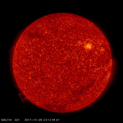 Image of Sun's transition region