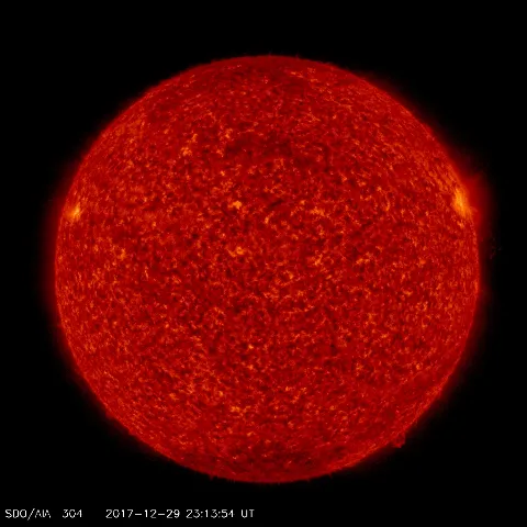 Image of Sun's transition region