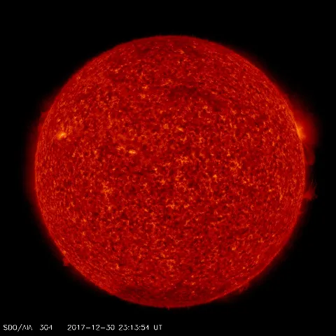 Image of Sun's transition region