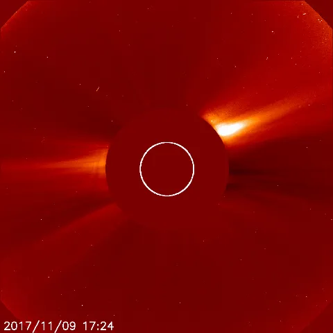 Image of solar wind