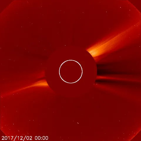 Image of solar wind