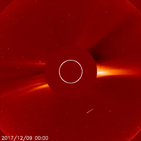 Image of solar wind