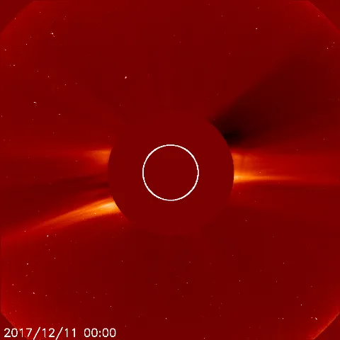 Image of solar wind