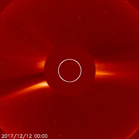 Image of solar wind